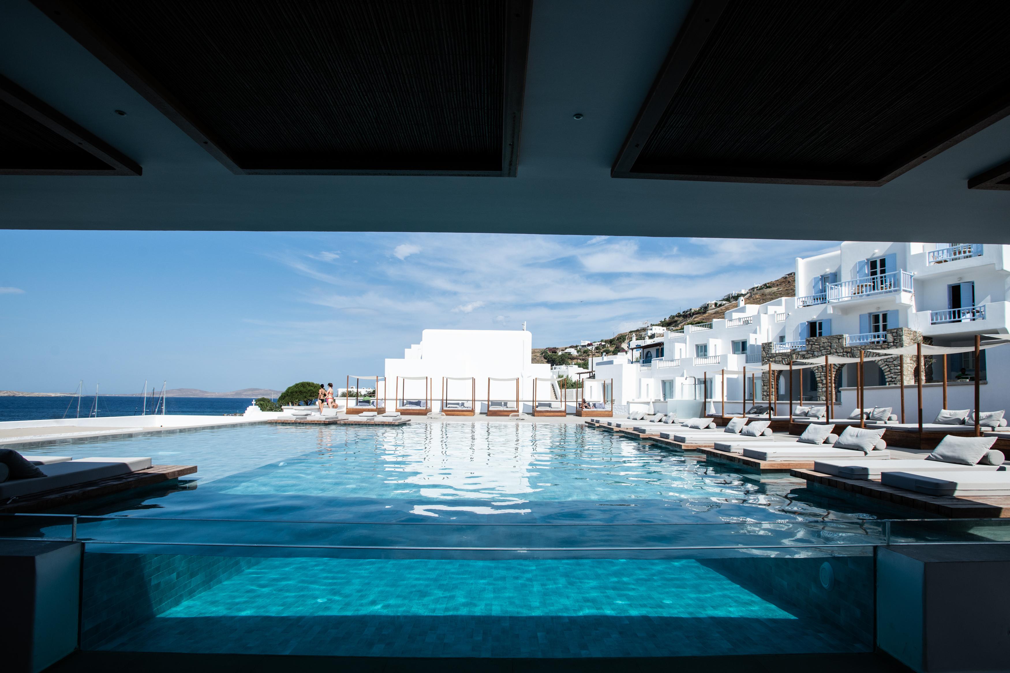 Manoula'S Beach Mykonos Resort Agios Ioannis Diakoftis Exterior foto