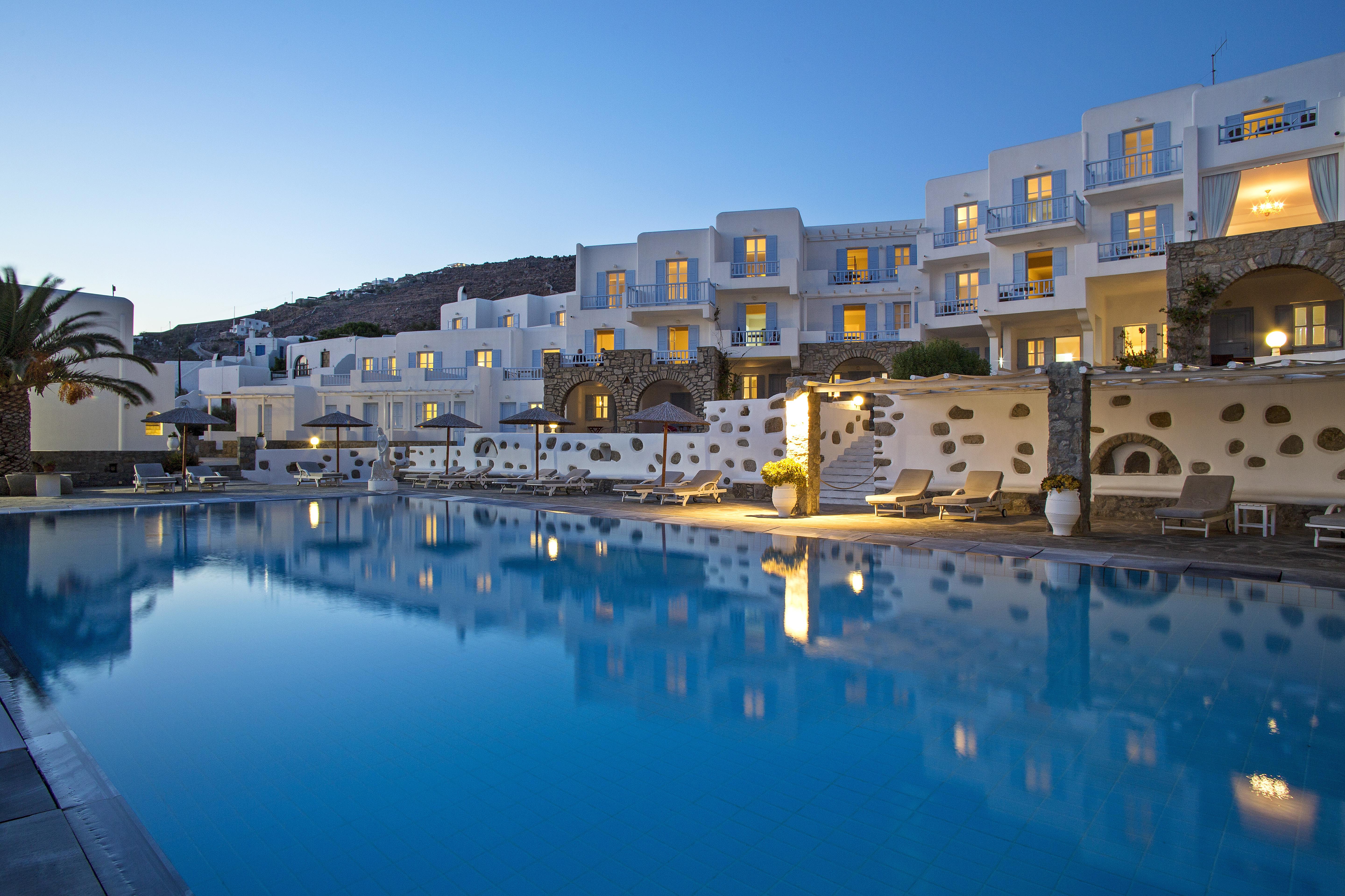 Manoula'S Beach Mykonos Resort Agios Ioannis Diakoftis Exterior foto