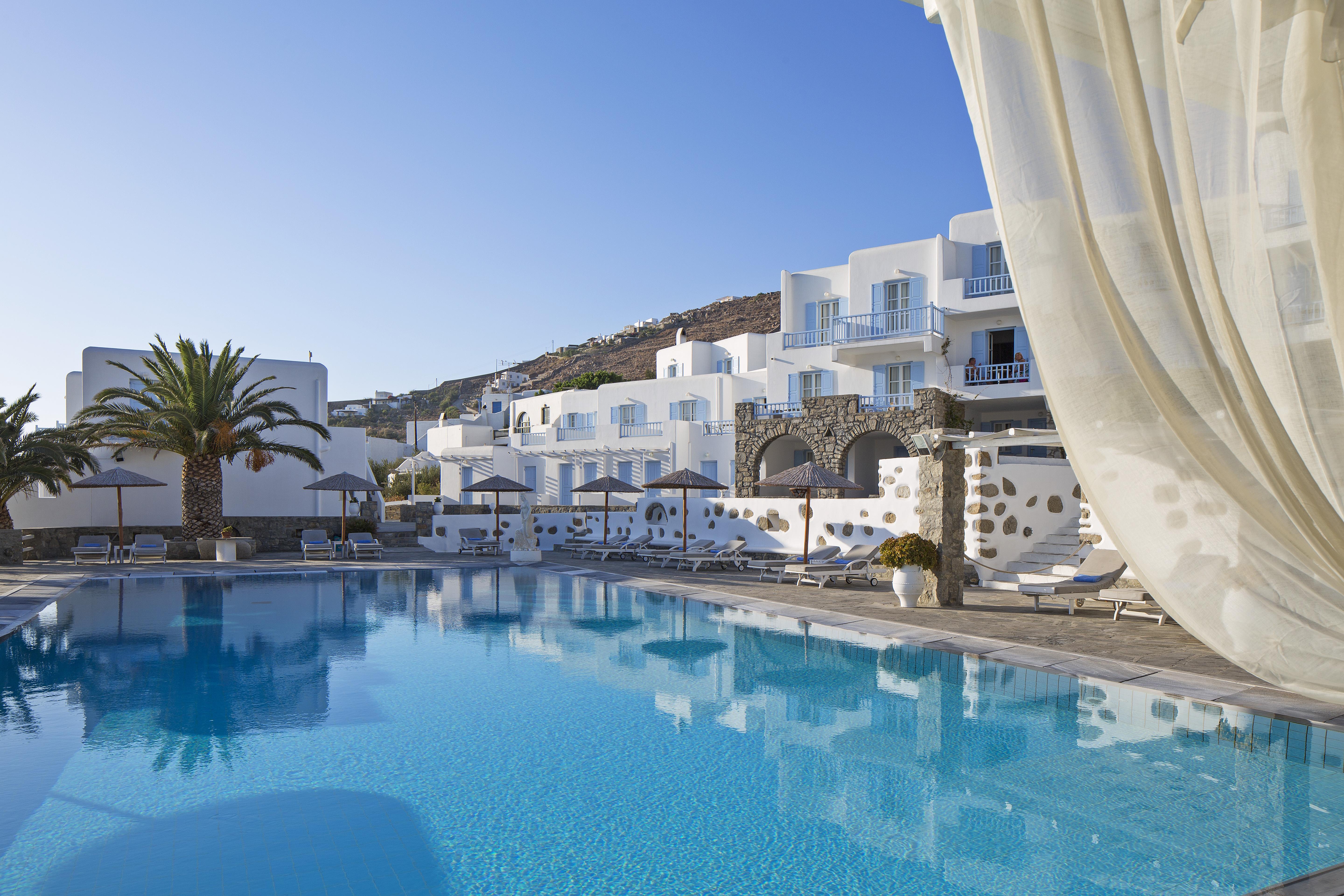 Manoula'S Beach Mykonos Resort Agios Ioannis Diakoftis Exterior foto