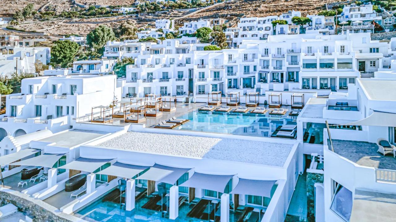 Manoula'S Beach Mykonos Resort Agios Ioannis Diakoftis Exterior foto