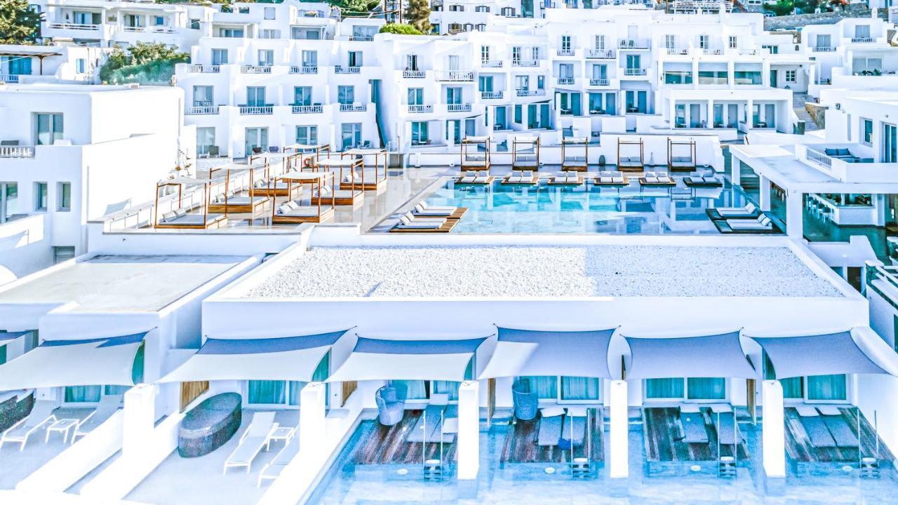 Manoula'S Beach Mykonos Resort Agios Ioannis Diakoftis Exterior foto