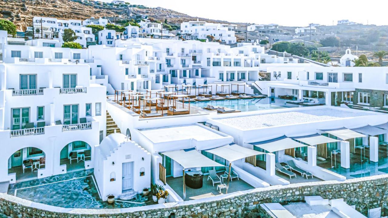 Manoula'S Beach Mykonos Resort Agios Ioannis Diakoftis Exterior foto