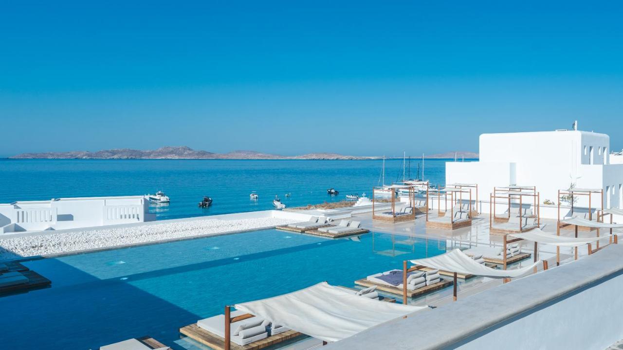 Manoula'S Beach Mykonos Resort Agios Ioannis Diakoftis Exterior foto